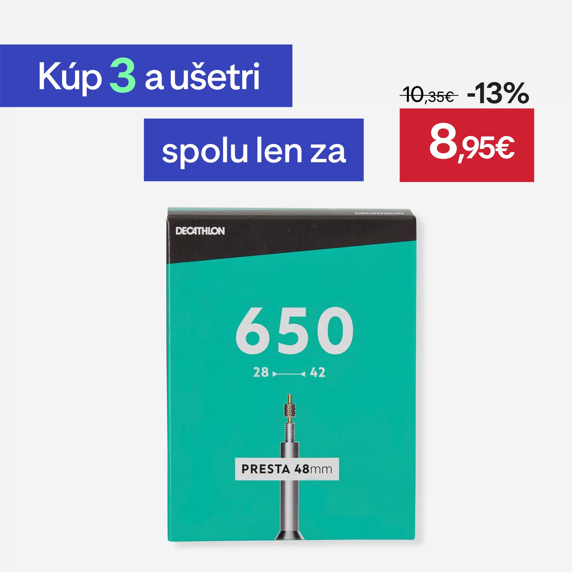 DECATHLON DUŠA 650 × 28/42 PRESTA