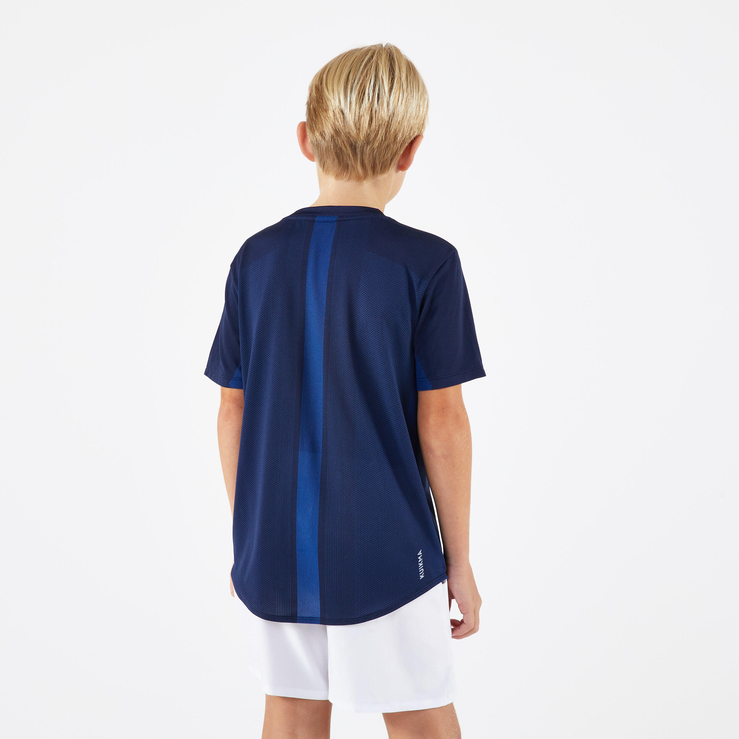 T-shirt de ténis de Criança - T-shirt Light Azul Escuro 5/6