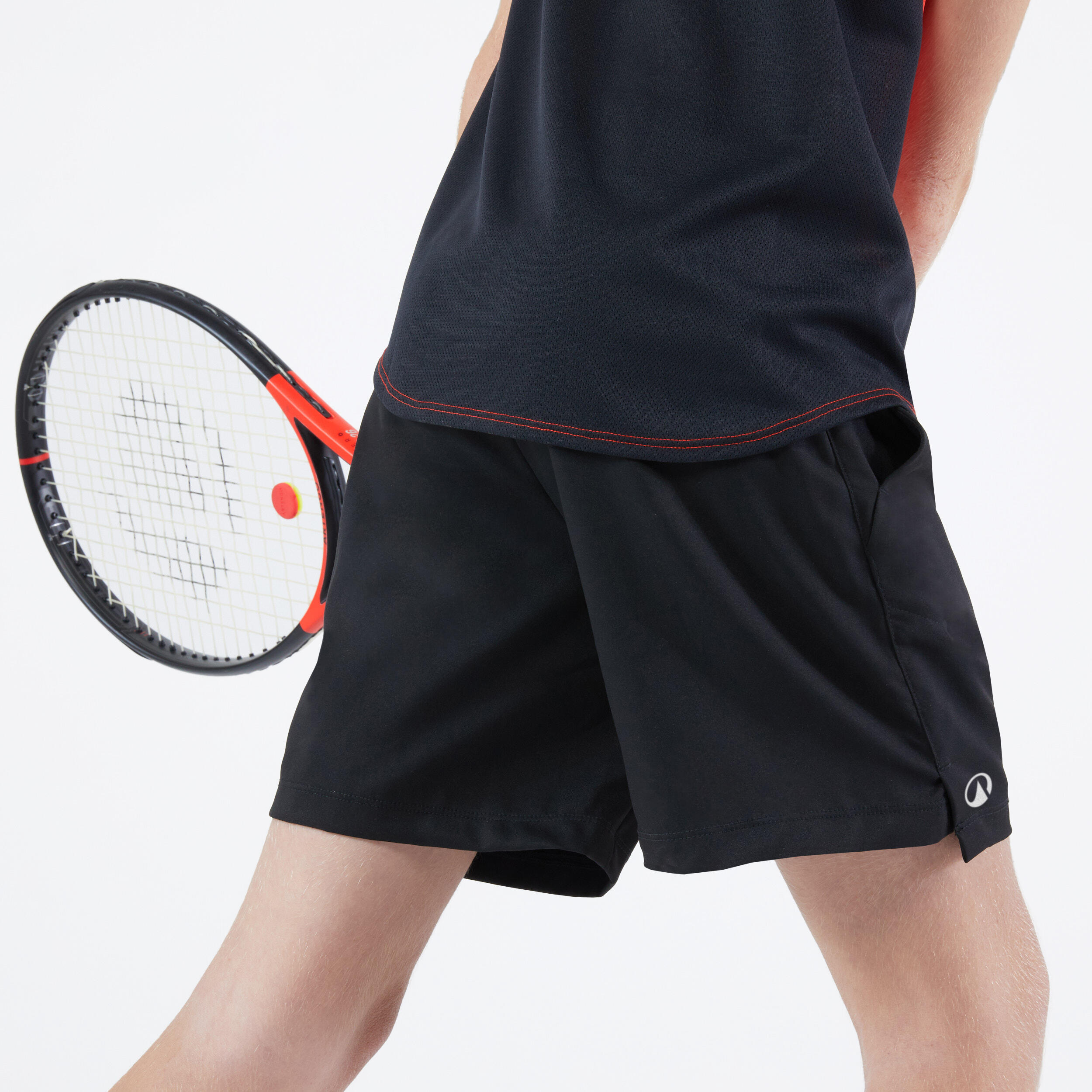 Kids' Tennis Shorts TSH Dry - Black