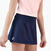 jupe tennis fille - TSK100 bleu marine