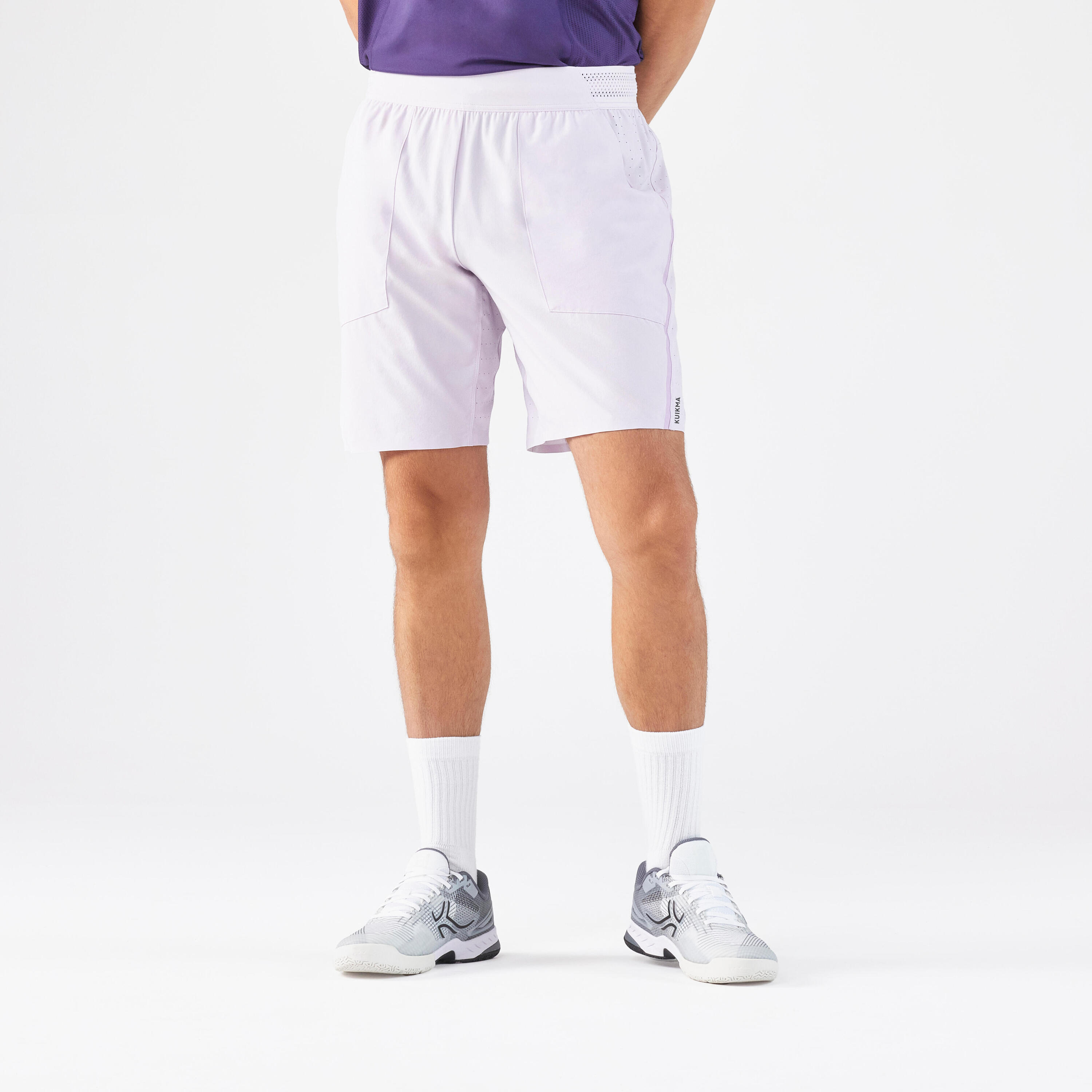 KUIKMA Pantalons curts de tennis Home transpirables - Artengo Dry + Violeta Gaël Monfils