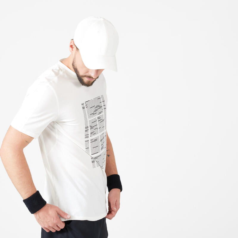 Tricou Tenis TTS SOFT Alb Bărbați 