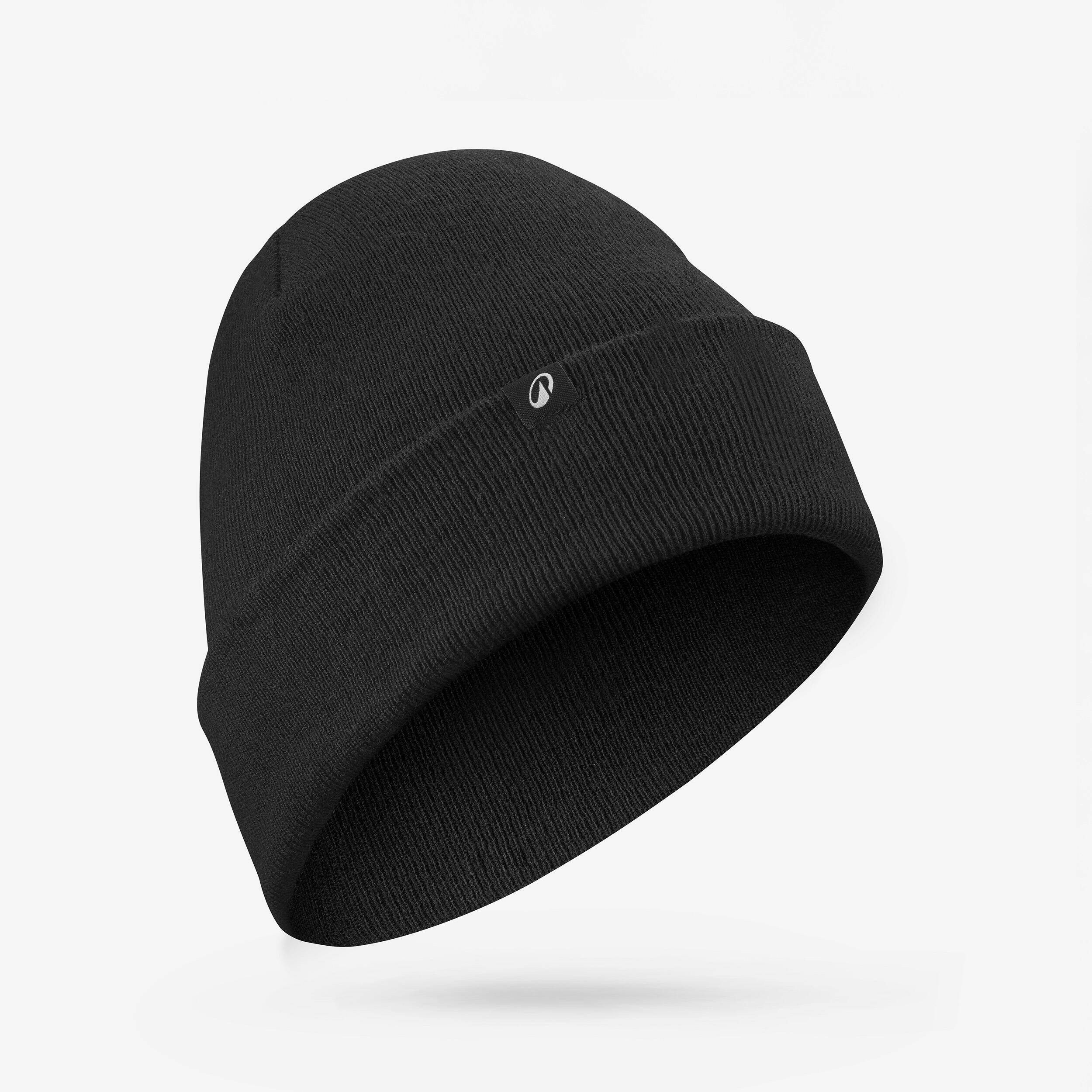 Adult reversible hat, RIDER 500 - Black -  1