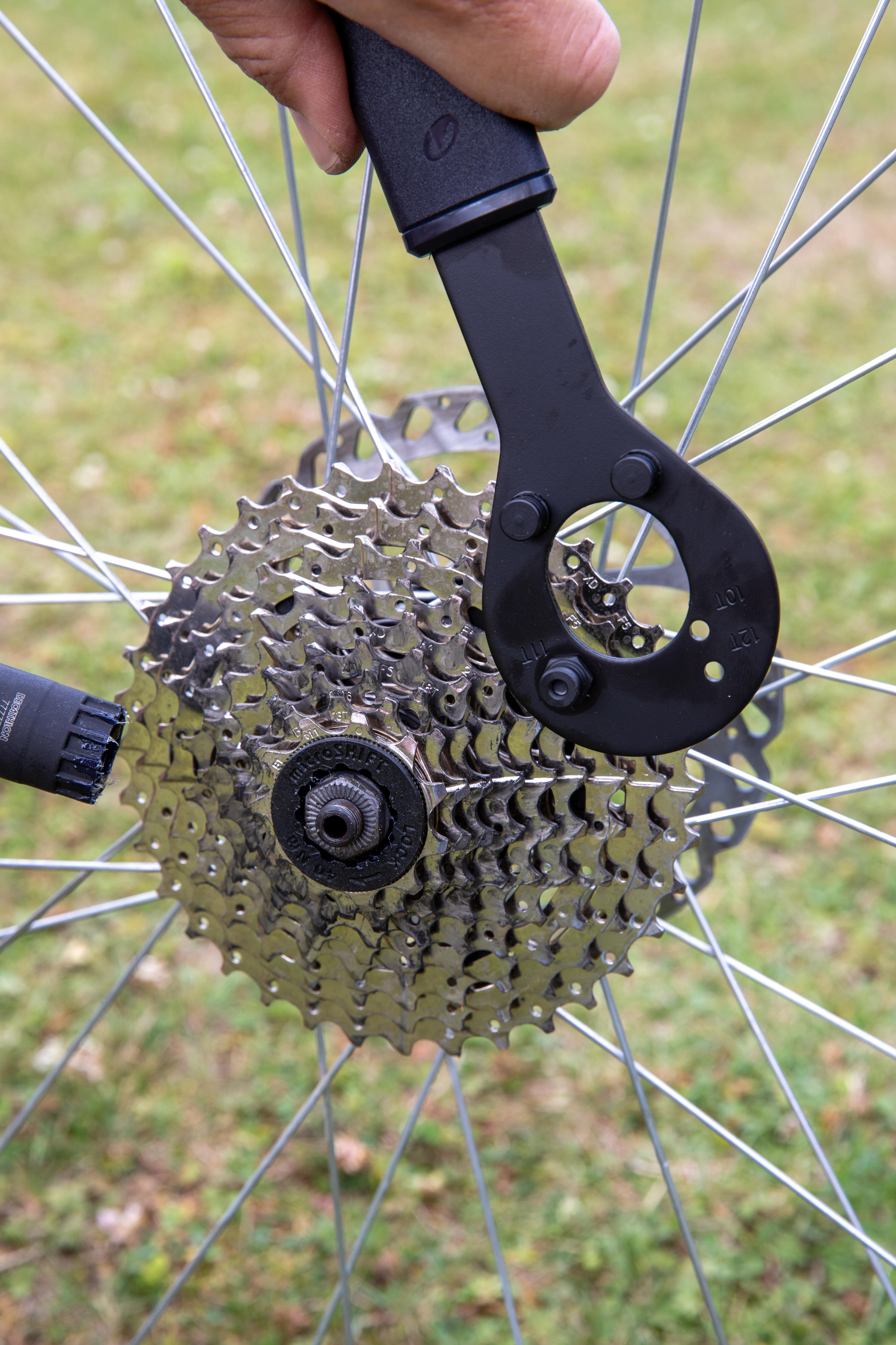 Cassette Removal Tool Bike Cassette Loose Cogs Bike Tools 6-Piece