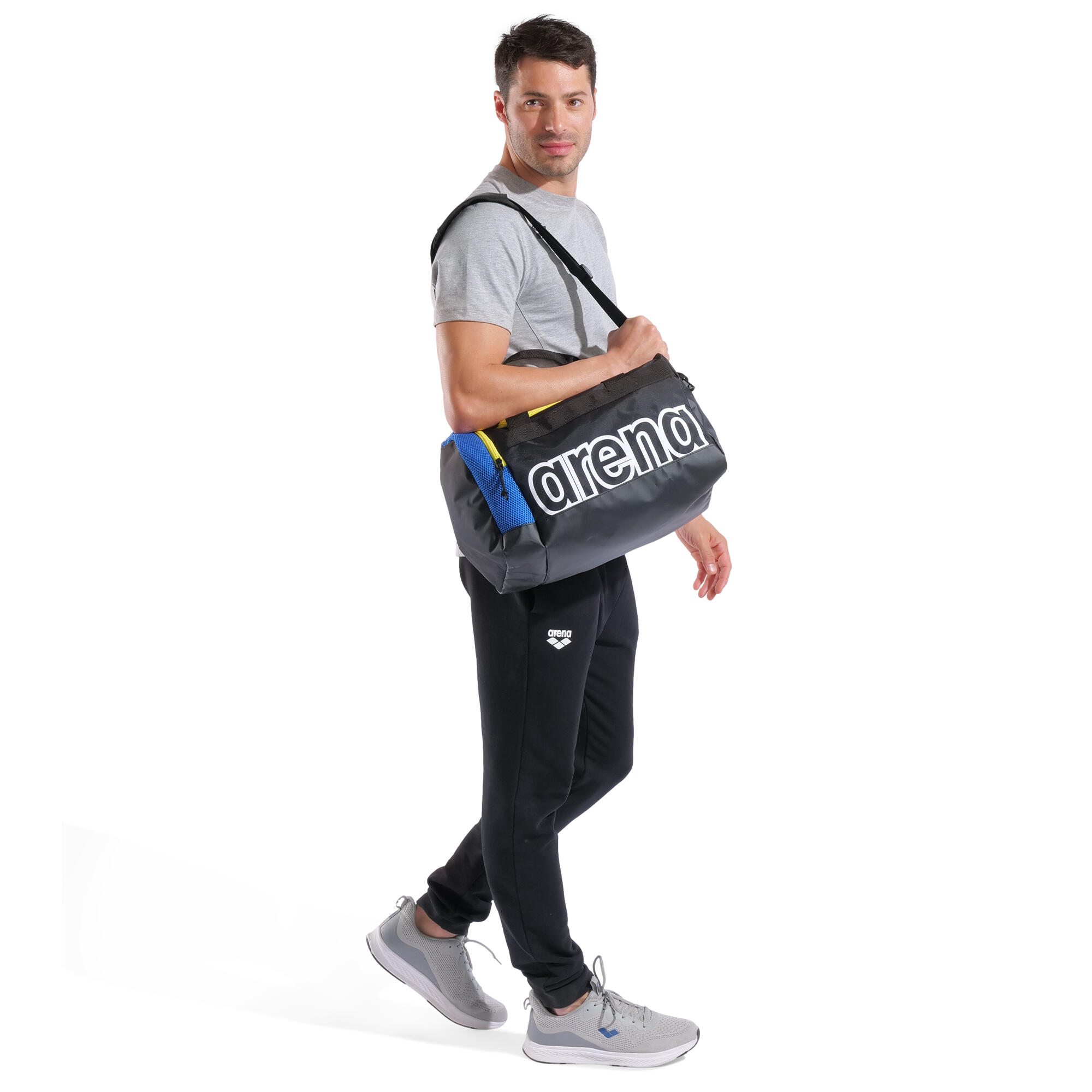 Borsa piscina Arena Duffle 25 L nera blu 2/5