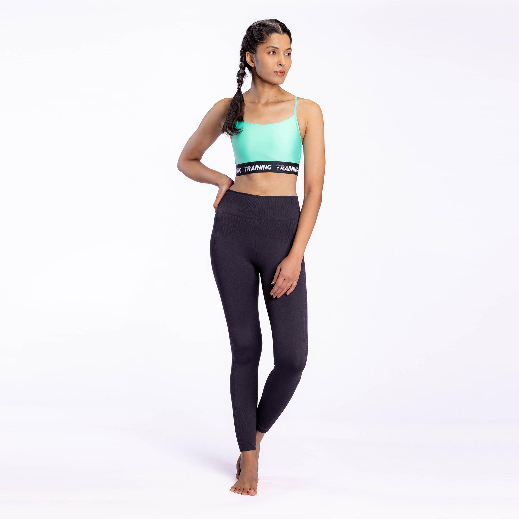 Women's Light Support Thin Crossover Strap Sports Bra