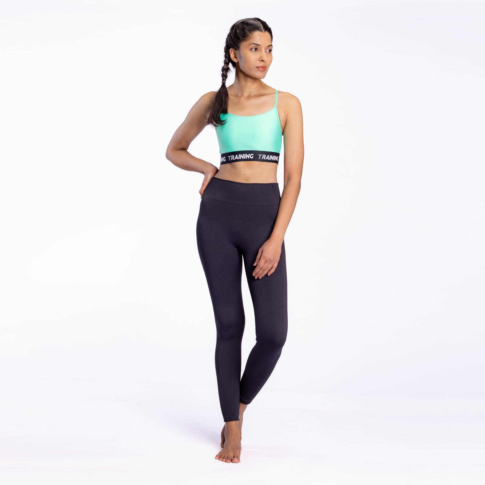 Women's Light Support Thin Crossover Strap Sports Bra -  5