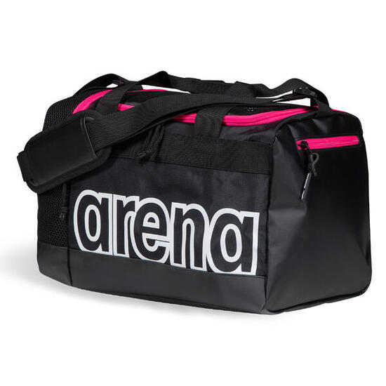 Borsa piscina Arena Duffle 25 L nera rosa