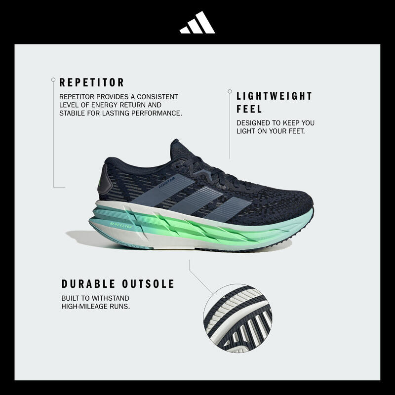Încălțăminte de alergare ADIDAS ADISTAR 4 Albastru Bărbați