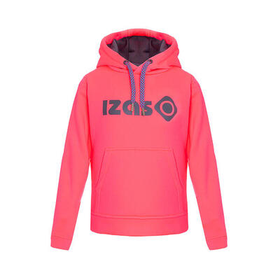 Sudadera de montaña y trekking con Capucha Niños Izas Bronson Coral