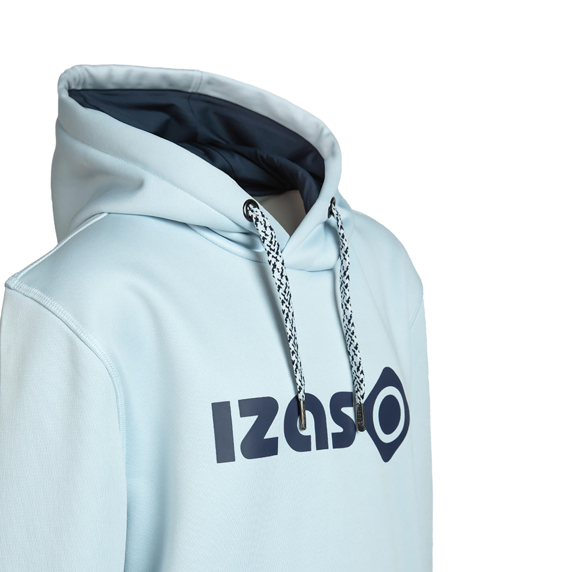 Sudadera de montaña y trekking con Capucha Niños Izas Bronson Azul Claro 3/3