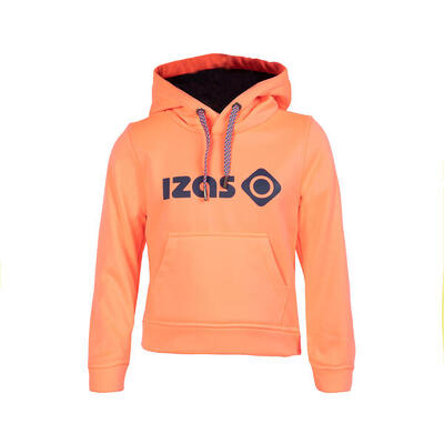 Sudadera de montaña y trekking con Capucha Niños Izas Bronson Rosa Claro