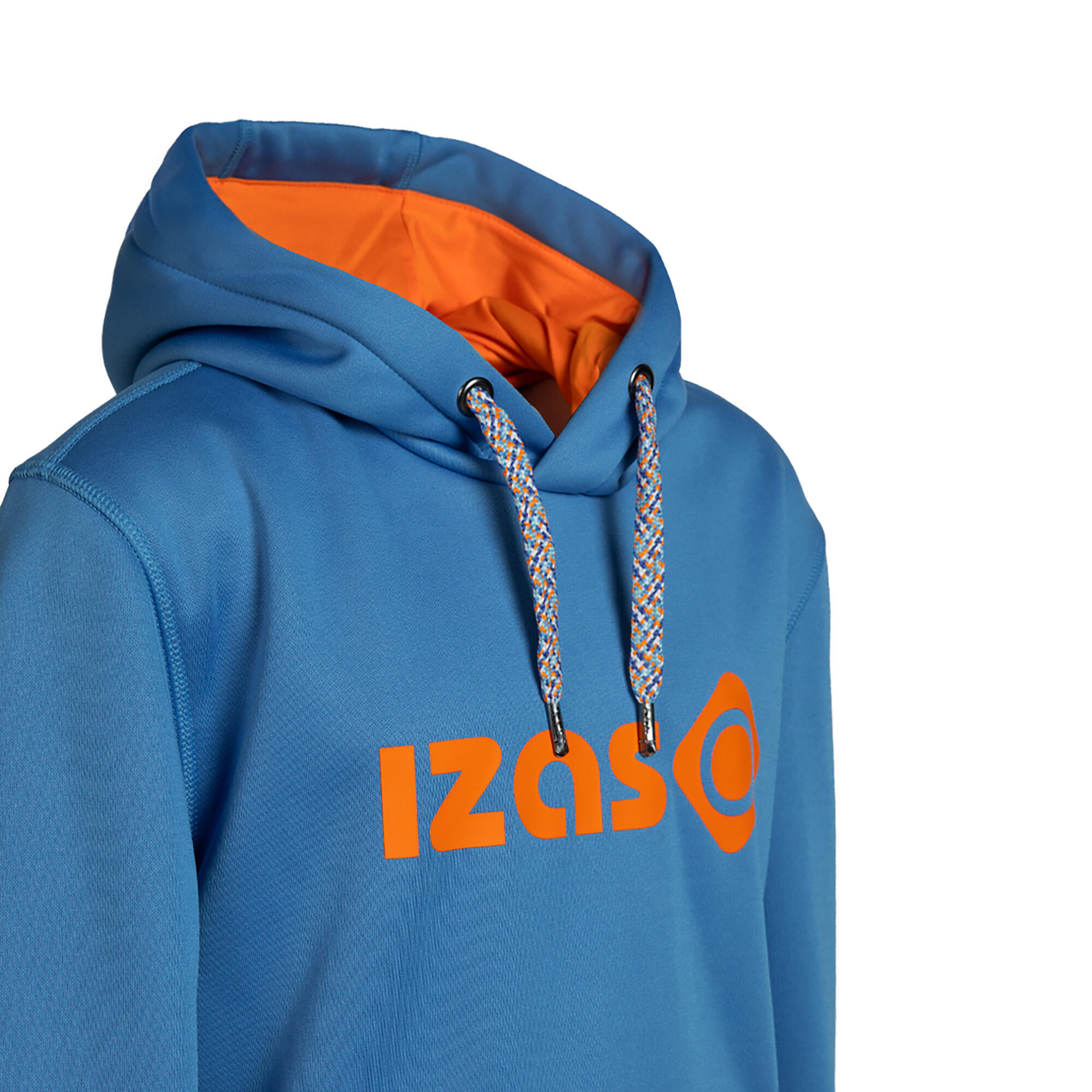 Sudadera de montaña y trekking con Capucha Niños Izas Bronson Azul 3/3