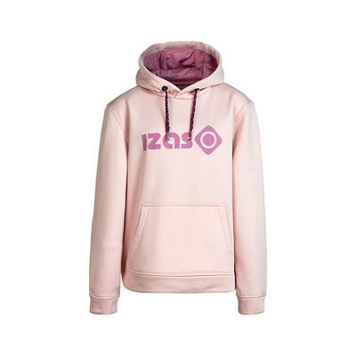 Sudadera de montaña y trekking con Capucha Niños Izas Bronson Rosa