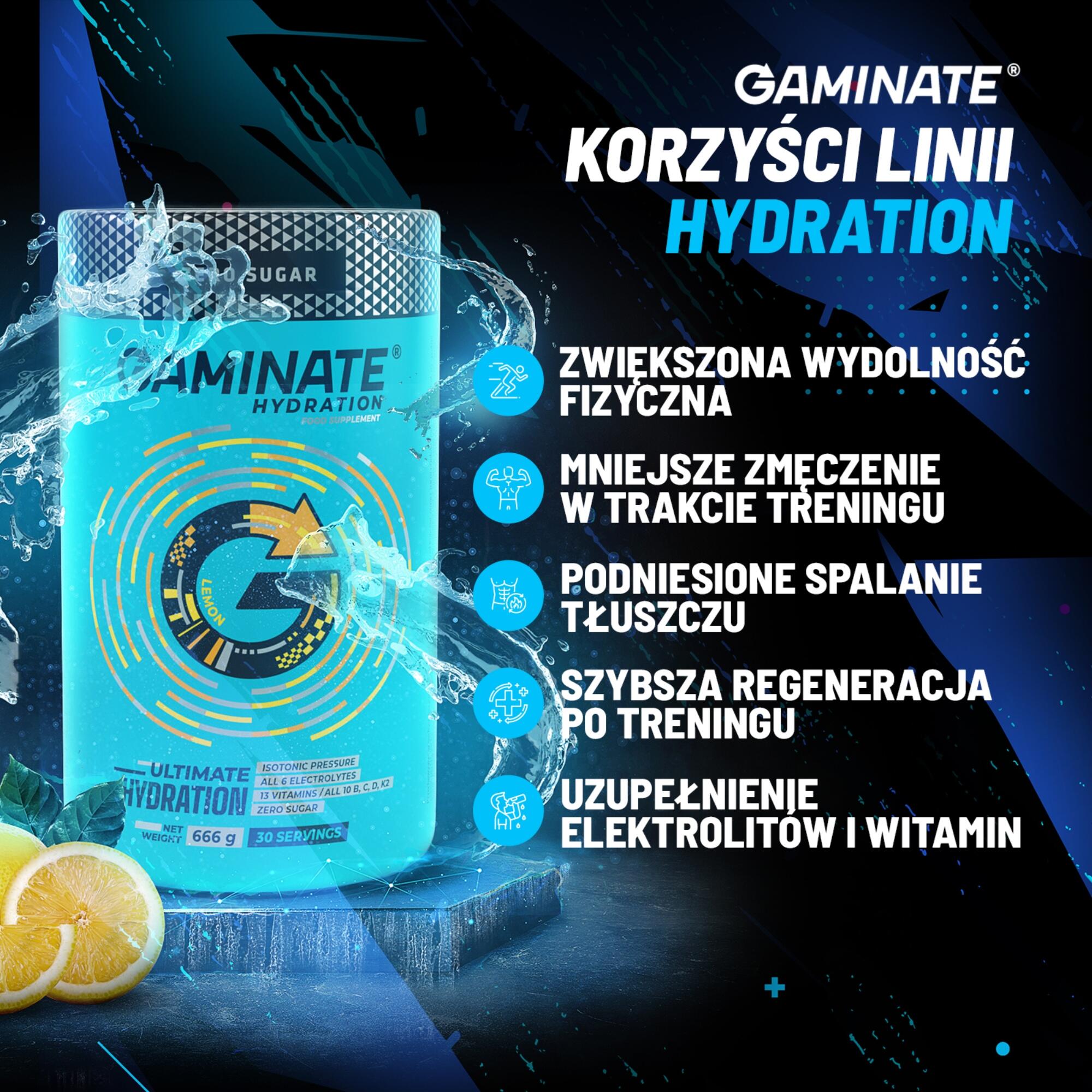 Zestaw GAMINATE HYDRATION + BIDON 4/4