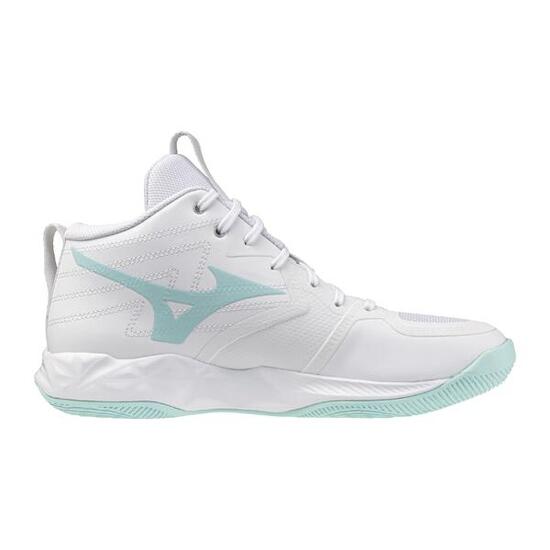 Scarpe pallavolo adulto MOMENTUM PRO MID bianco blu