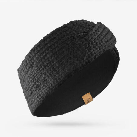 Пов'язка на голову жіноча з вузлом WAVY 500 чорна