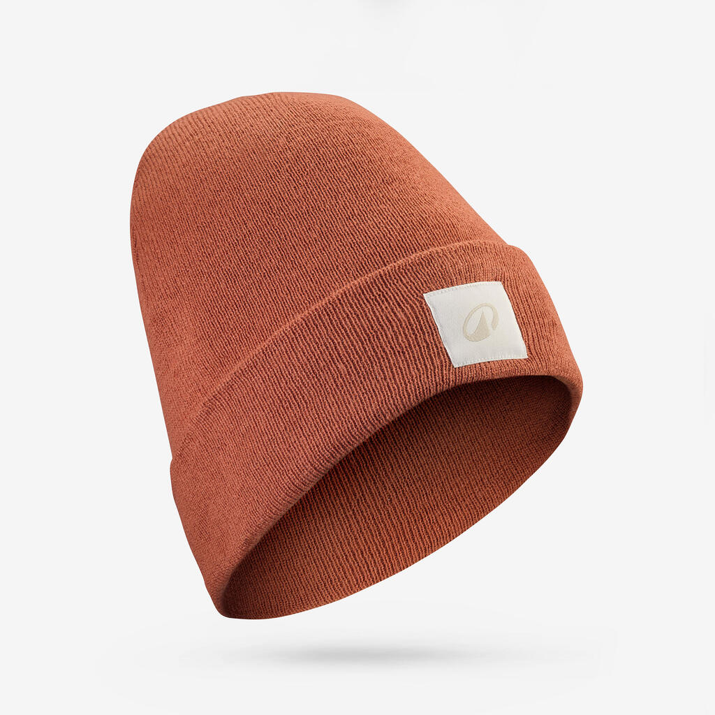 Adult long hat, FREERIDER 500 - Terracotta