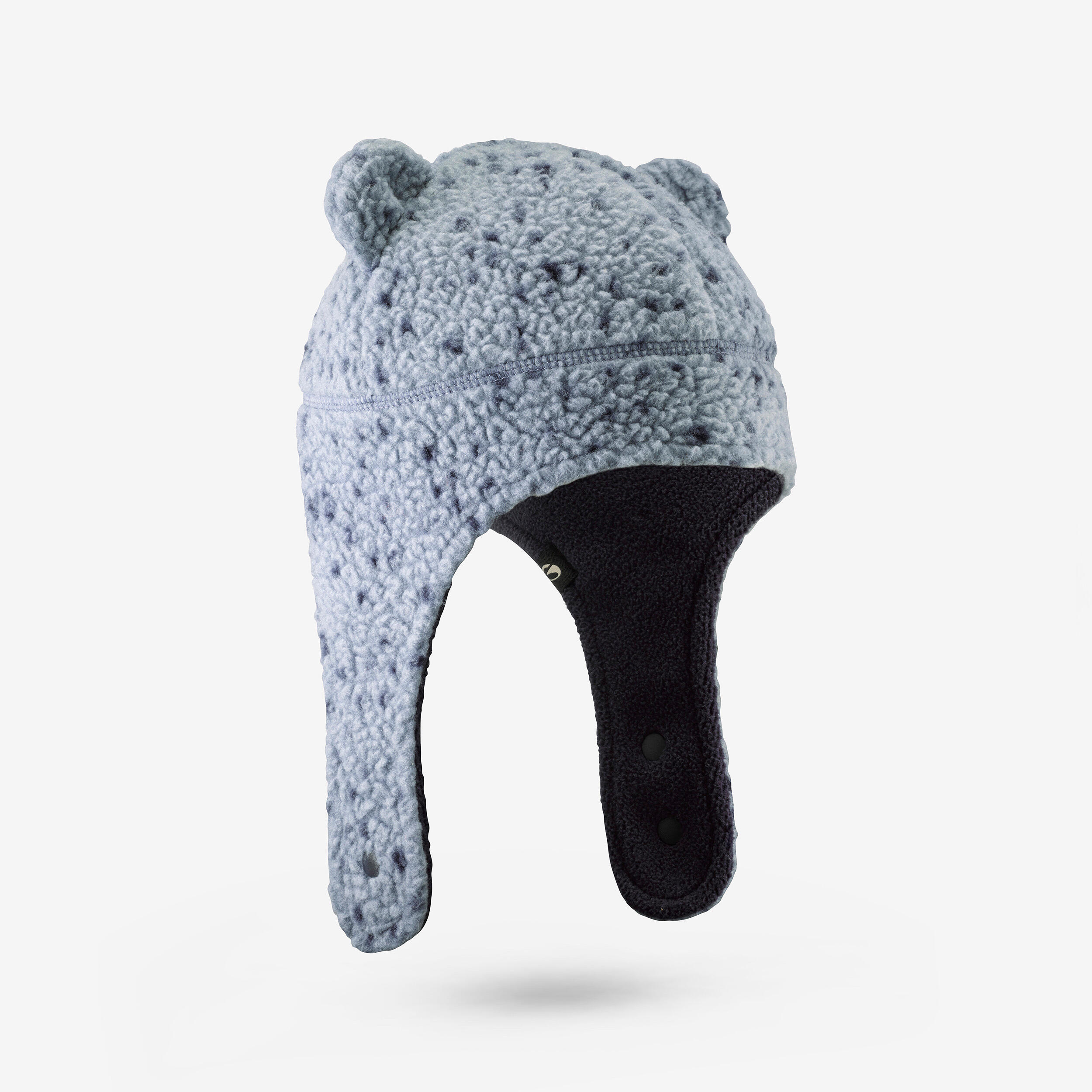 WEDZE Mütze Baby Peru mit Ohrschützern - Babychou 500 blau