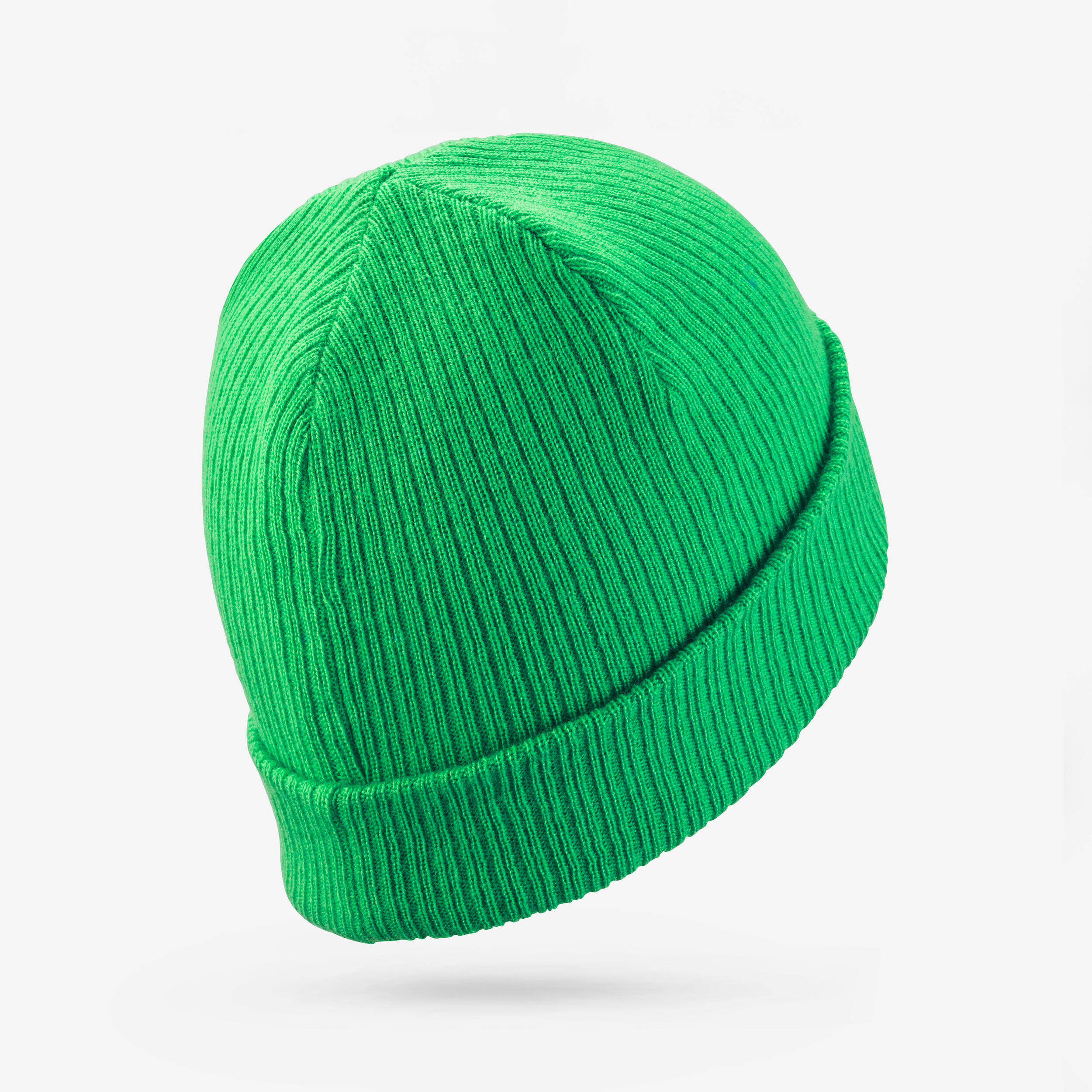 Kids' Skiing Beanie Hat FISHERMAN 500 - Green -  3