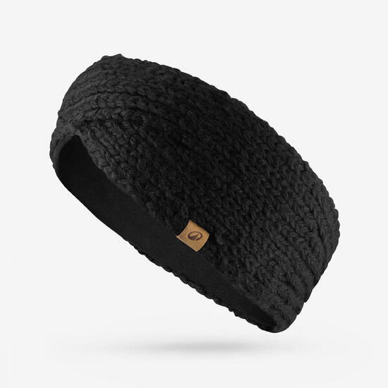 Stirnband Damen geflochtenes Design - Wavy 500 violett