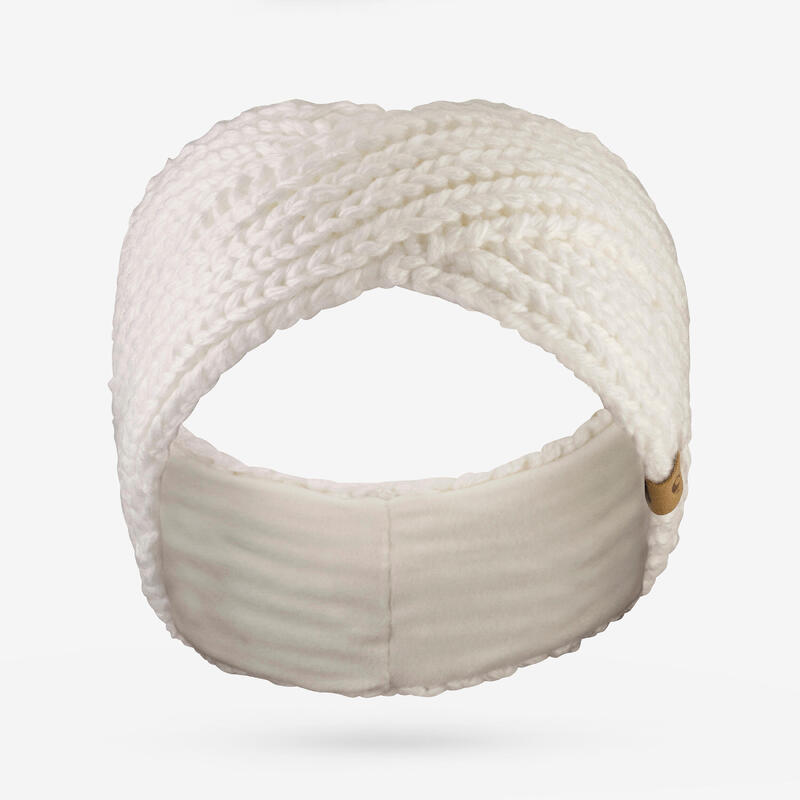 Kadın Kayak Bandanası - Beyaz - Wavy 500