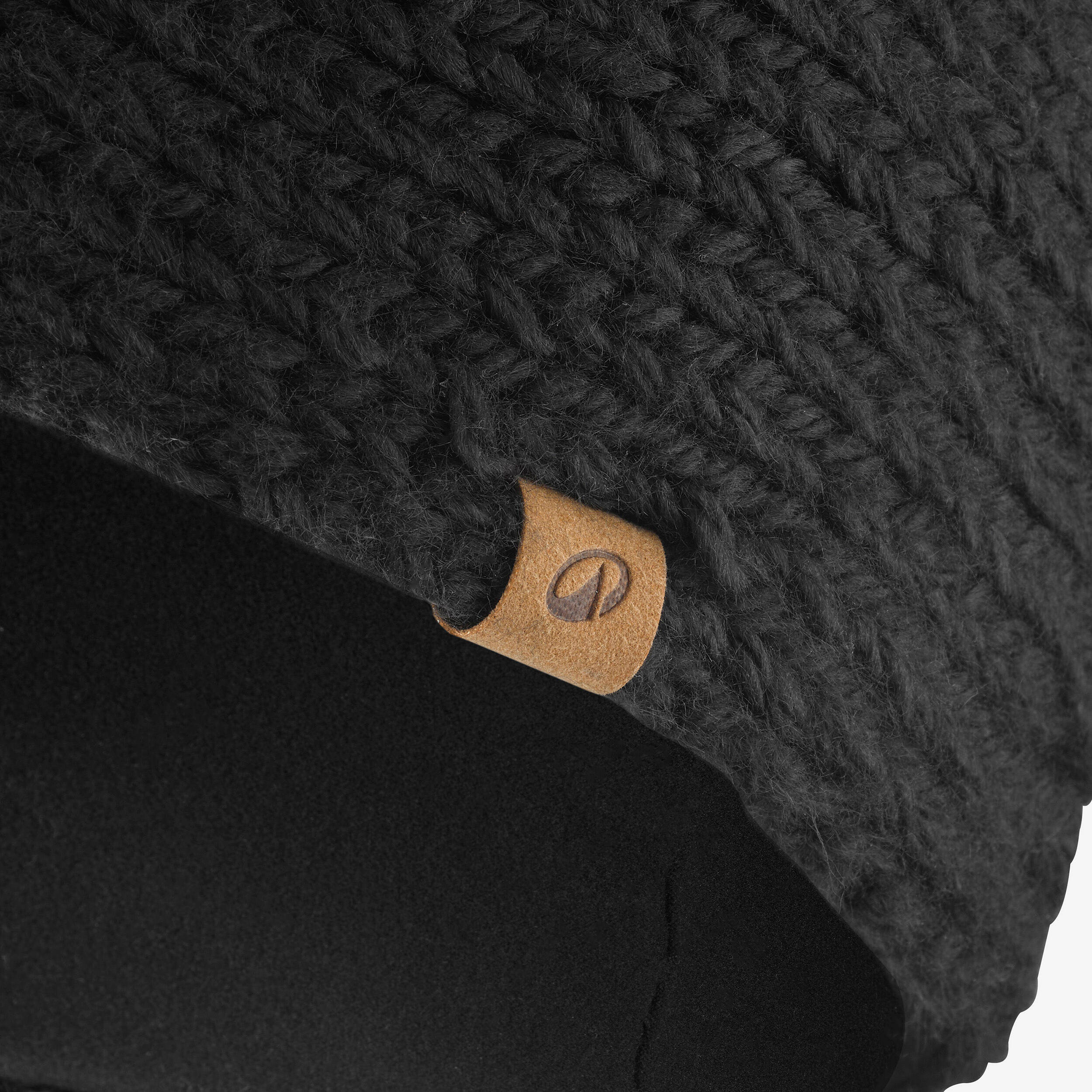 Women’s twisted headband, WAVY 500 - Black -  3