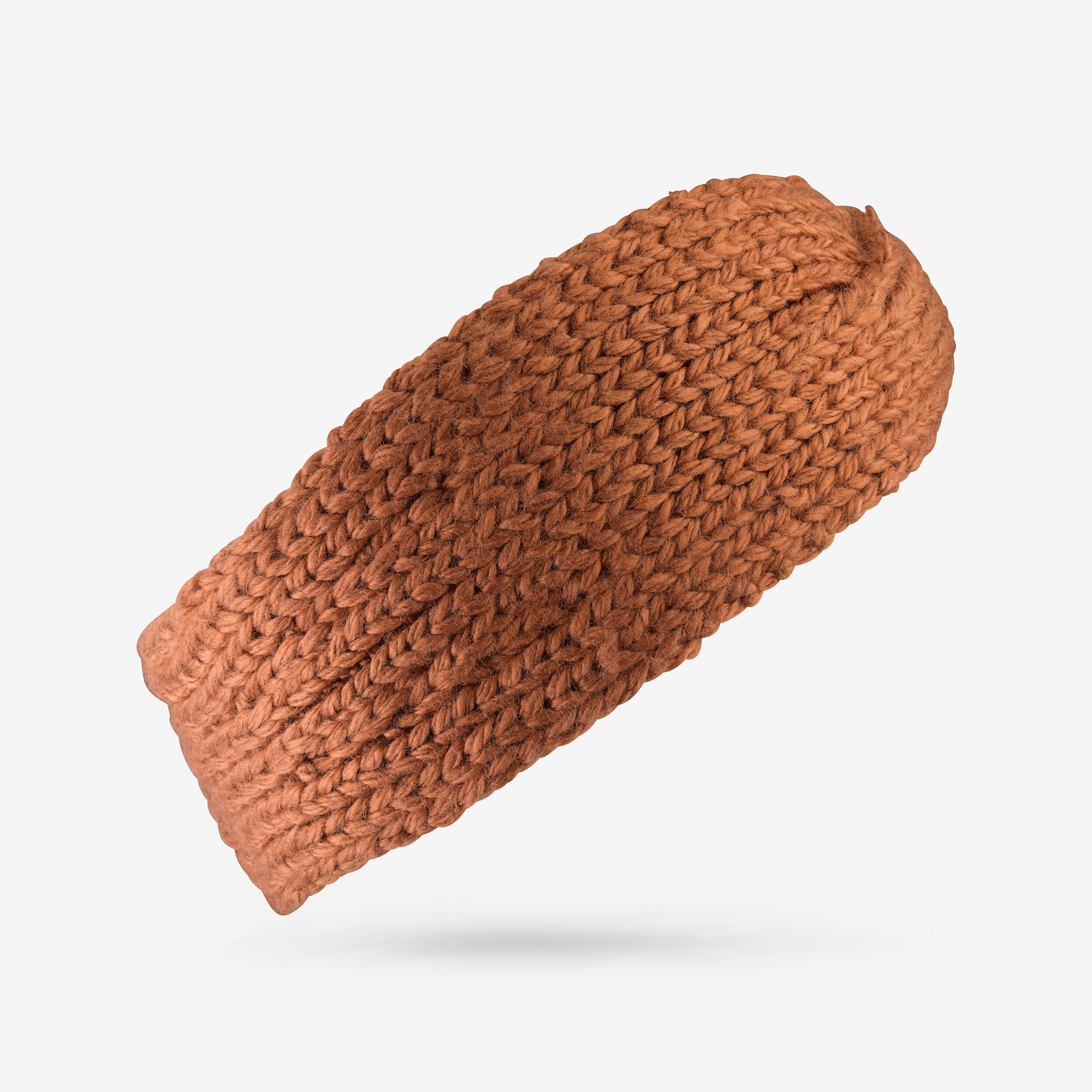 Bandeau torsadé femme, WAVY 500 marron 5/11