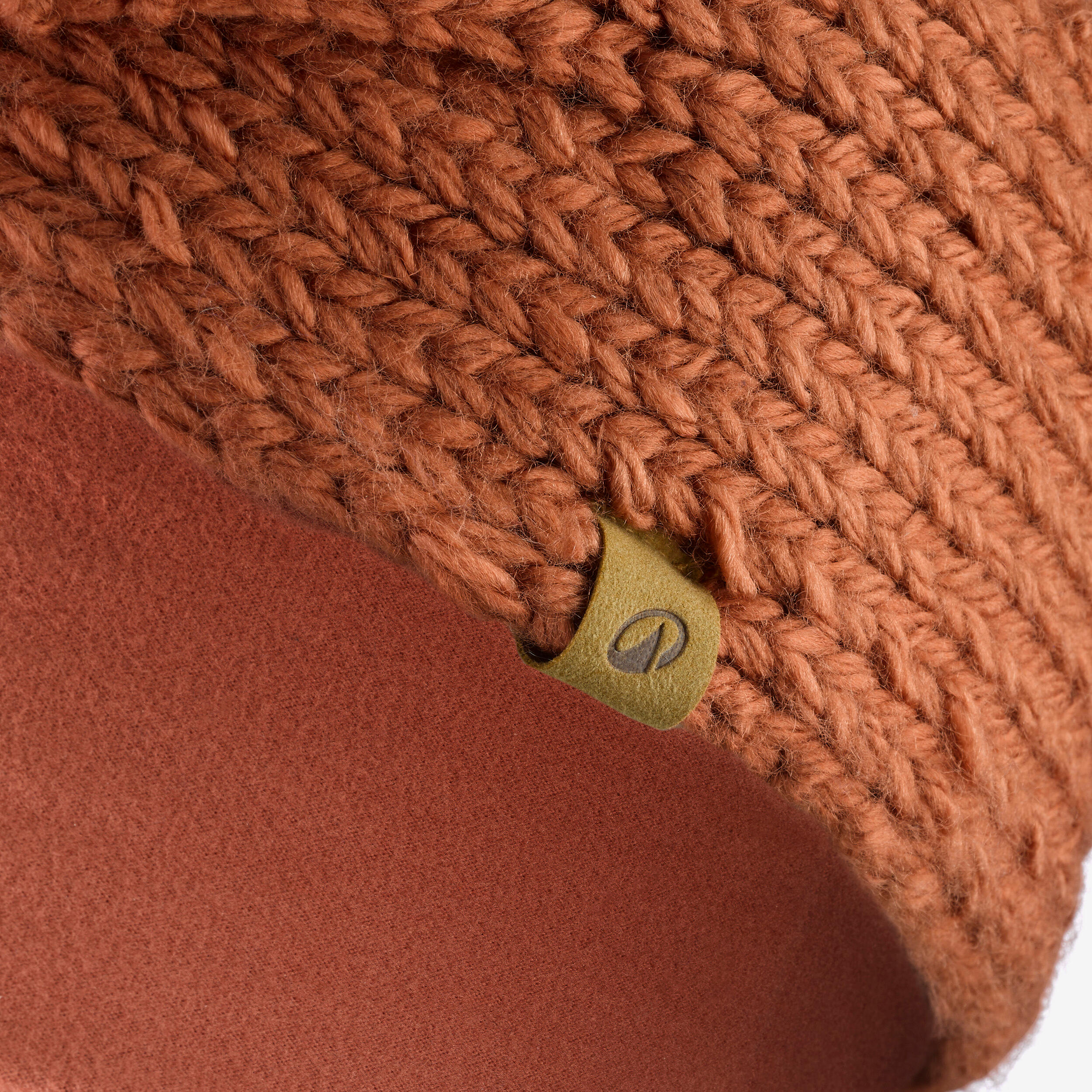 Bandeau torsadé femme, WAVY 500 marron 3/11