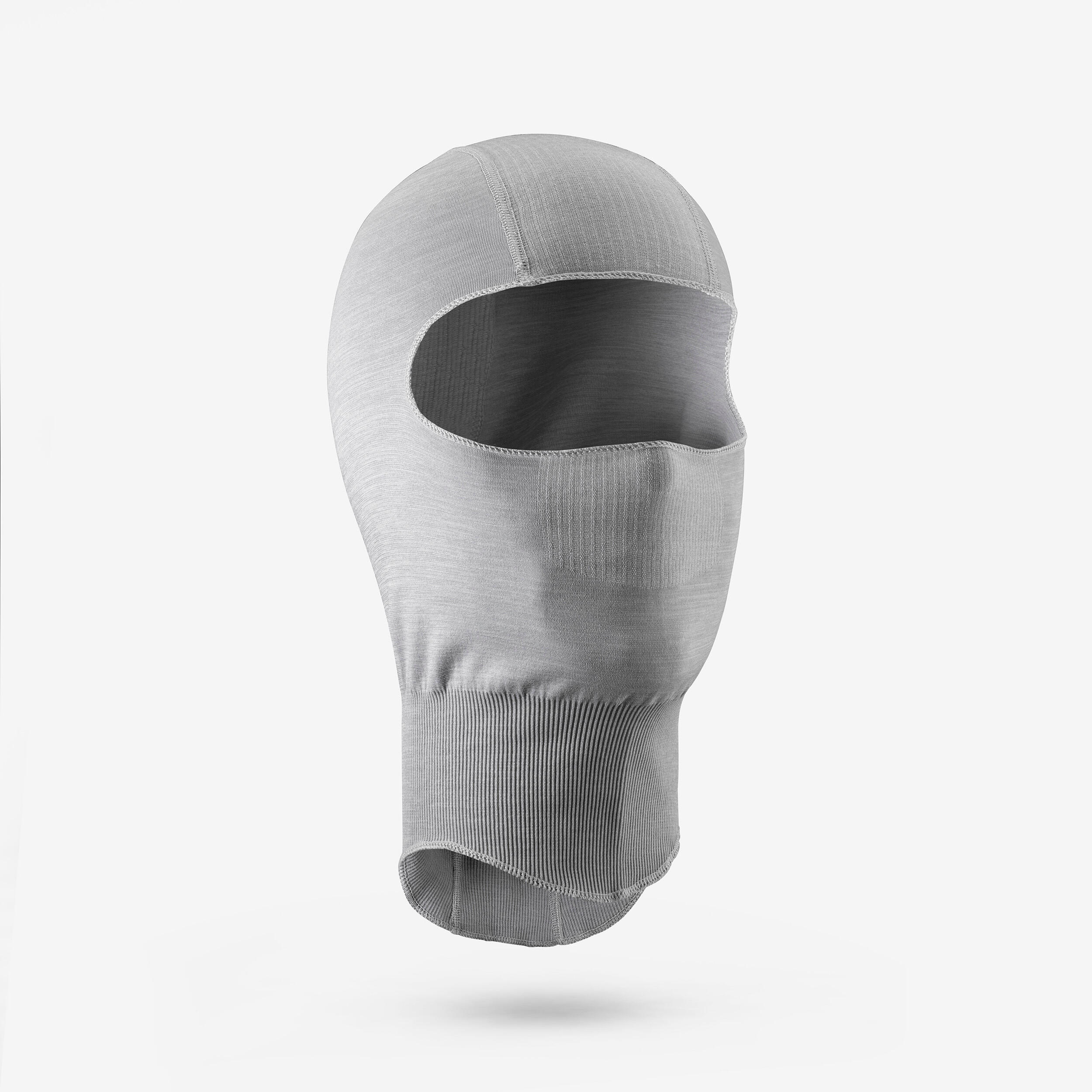 WEDZE Detská lyžiarska bezšvová kukla Seamless 900 sivá S 53-56 cm