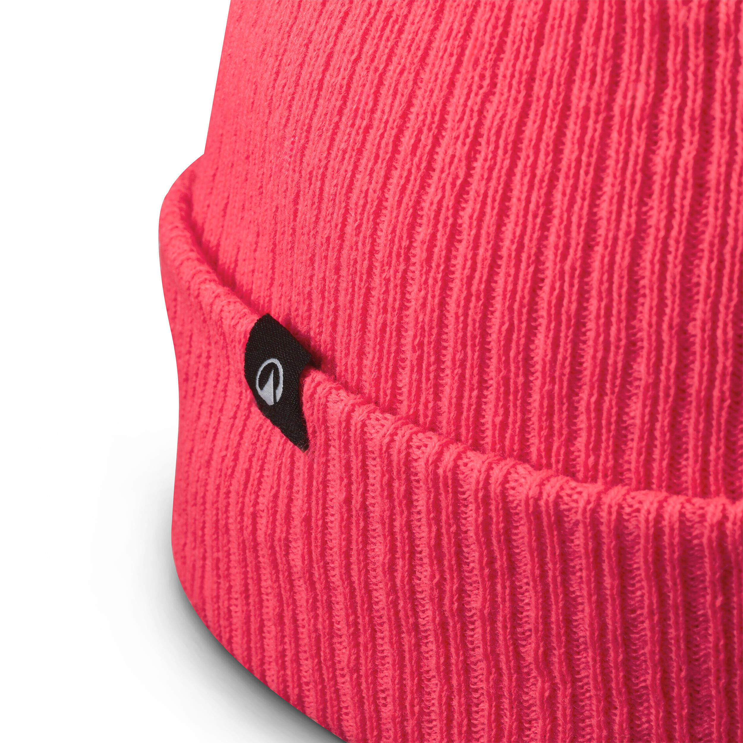 Kids' Skiing Beanie Hat FISHERMAN 500 - Neon pink -  2