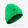 Kids' Skiing Beanie Hat FISHERMAN 500 - Green