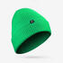 Kids' Skiing Beanie Hat FISHERMAN 500 - Green