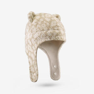 Gorro orejeras bebé, BABYCHOU 500 beige