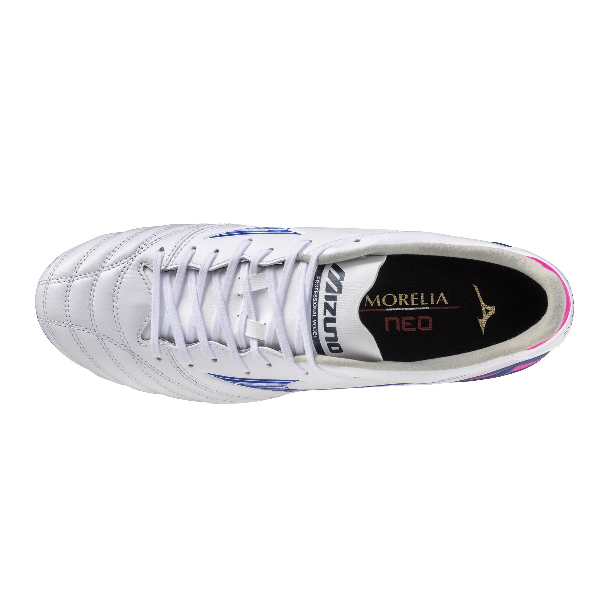 Scarpe calcio adulto Mizuno MORELIA NEO IV PRO bianco turchese 2/5