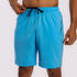 Men's Fitness Shorts with Zipped Pockets - Dark Blue