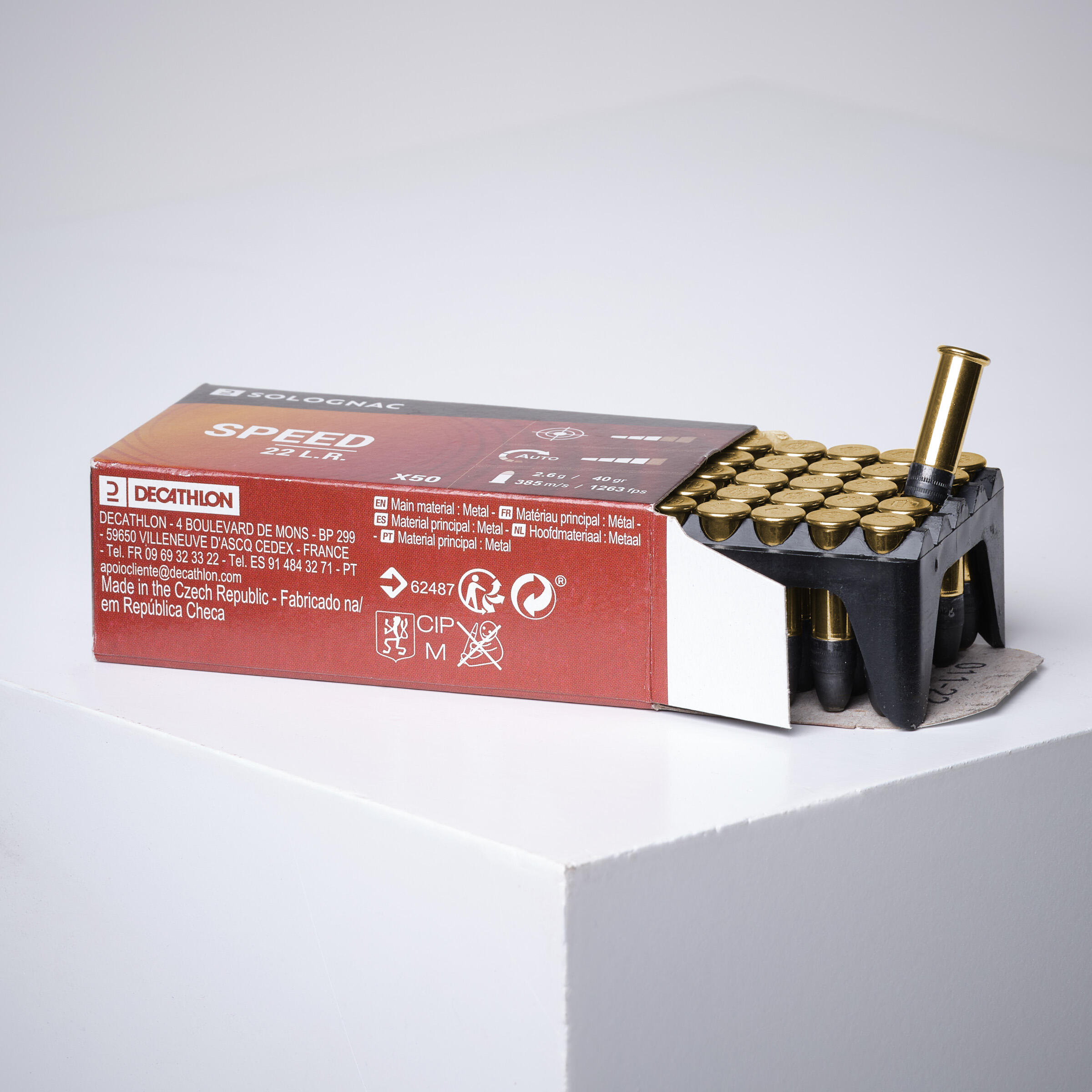 BALLE 22 Long Rifle Speed x50 3/4