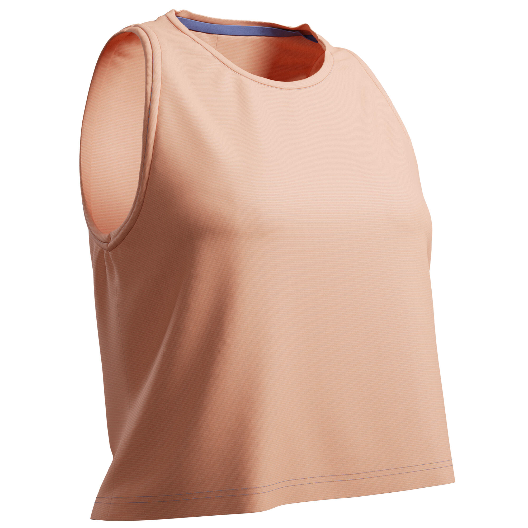 Women's Breathable Short Running Tank Top, Run 500 - KIPRUN