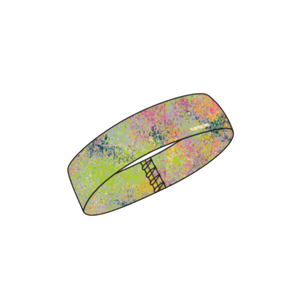 Men's and Women's Running Headband v2, Kiprun Yellow