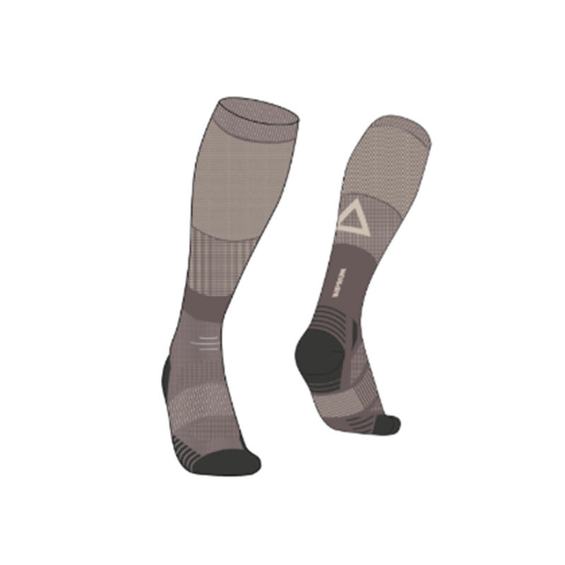 Șosete de compresie alergare KIPRUN 500 Negru Adulți