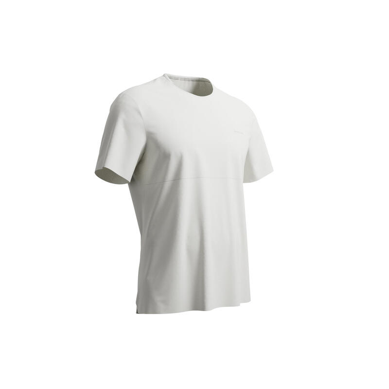 Tricou de alergare pe distanțe lungi,Kiprun run 900 Alb Bărbați