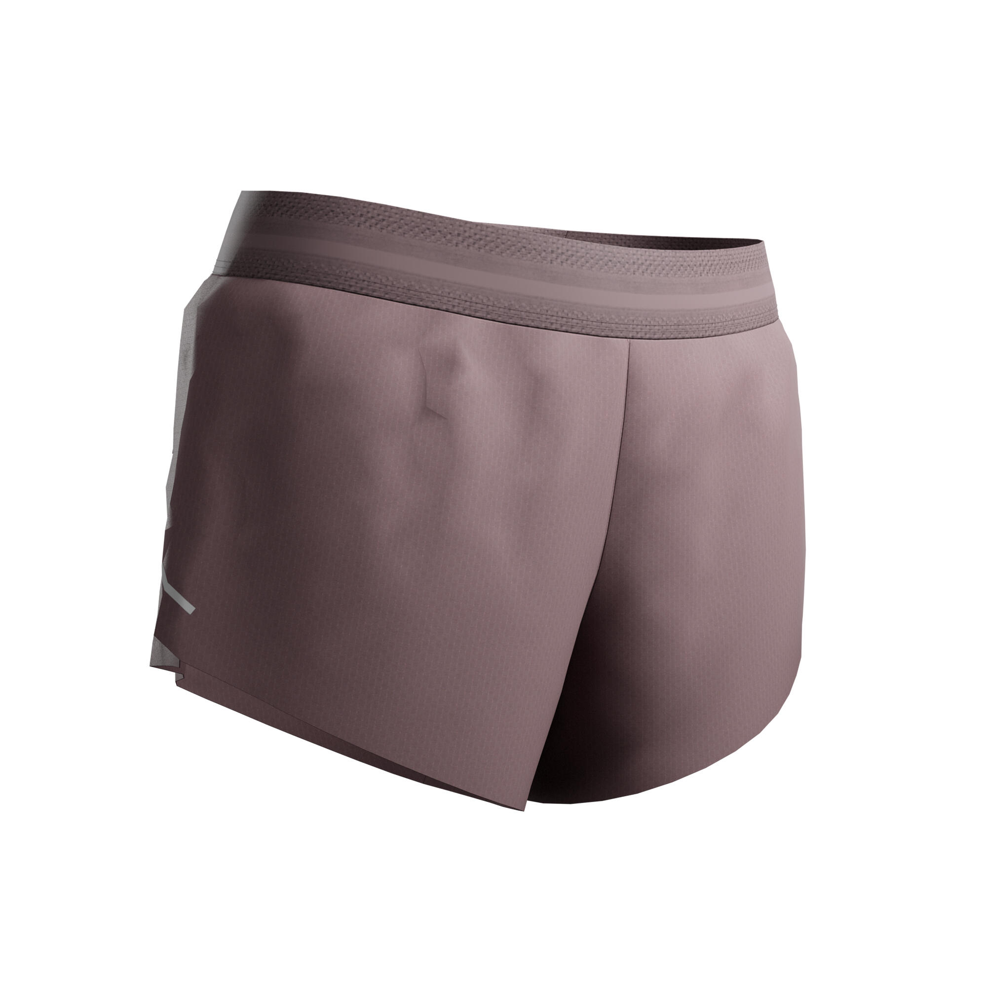 Pantaloncini running e trail donna RUN 900 LIGHT marroni 12/16