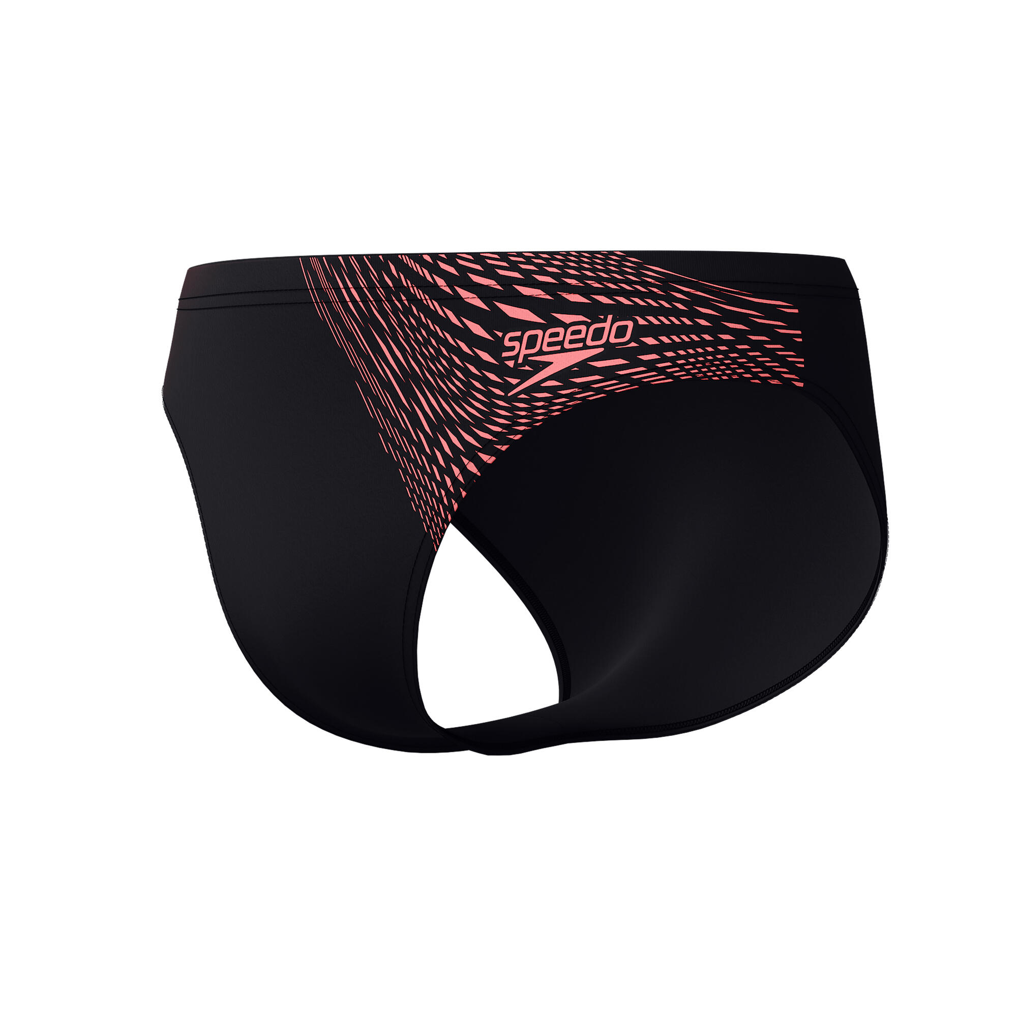 Costume slip uomo SPEEDO Medley nero corallo 11/11