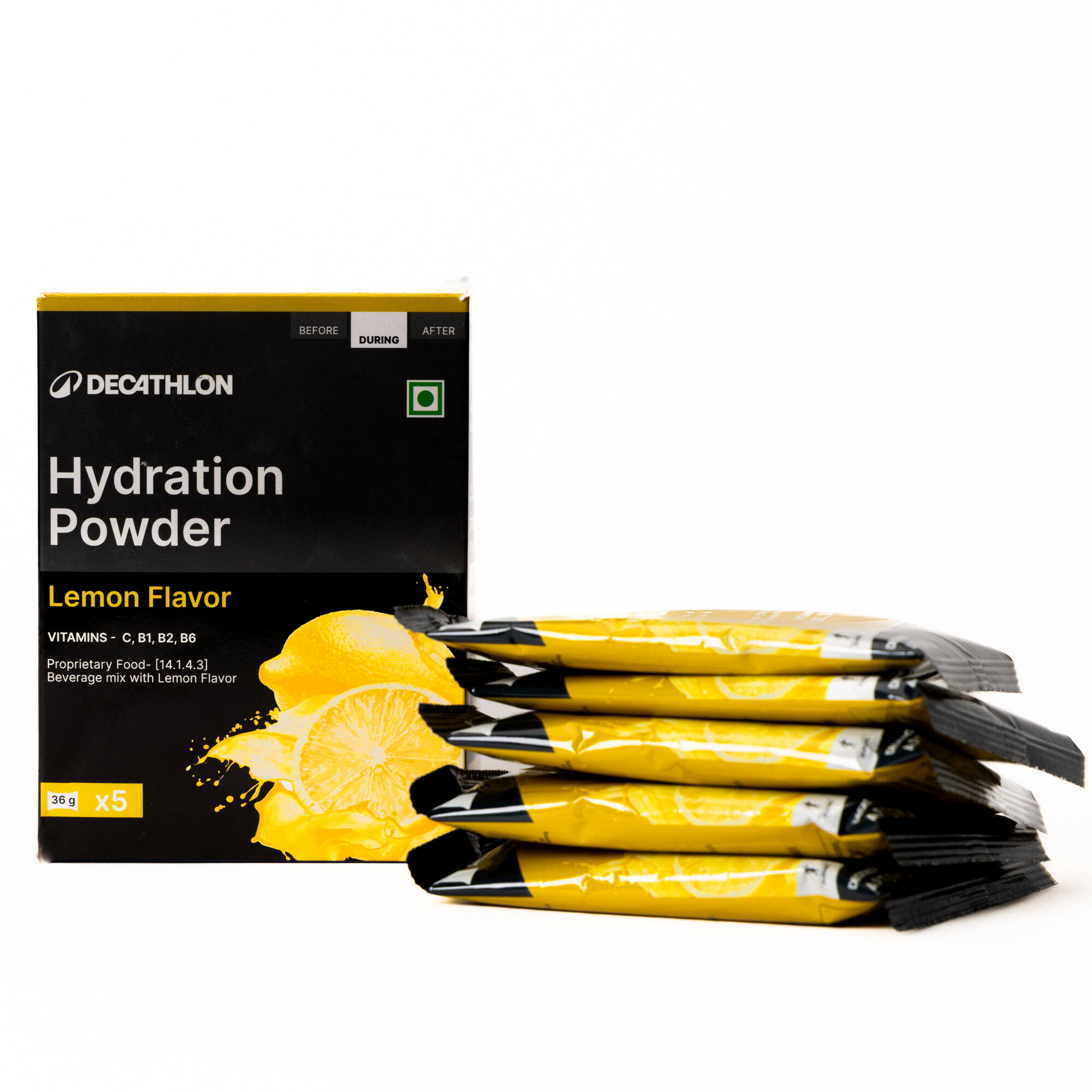 Hydration Powder pack of 5 - Lemon -  2