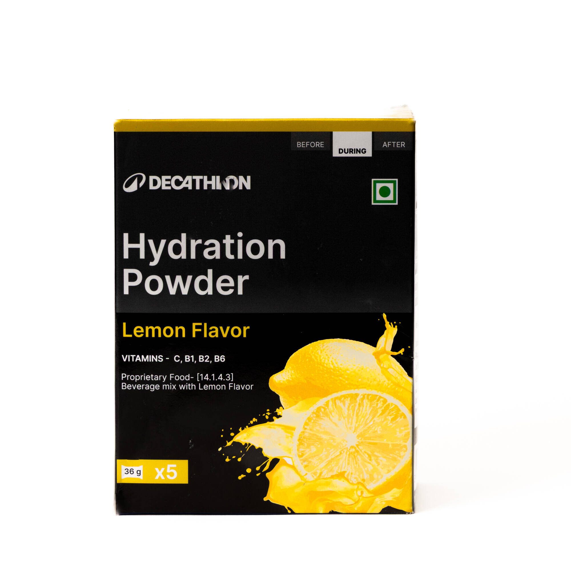 Hydration Powder pack of 5 - Lemon -  1