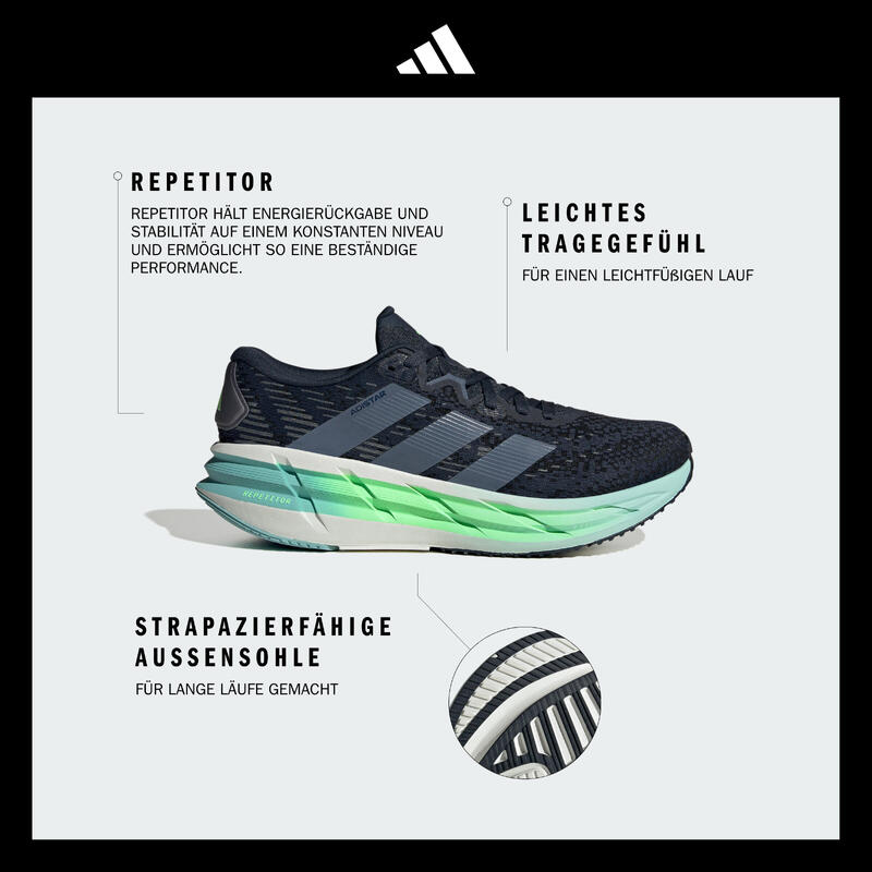 Încălțăminte de alergare ADIDAS ADISTAR 4 Albastru Bărbați