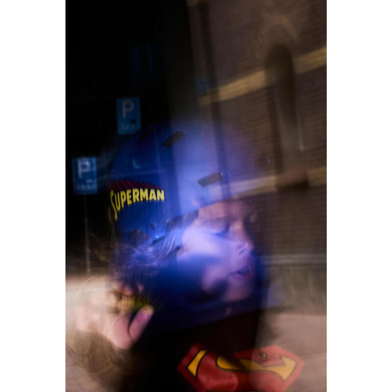 Cască Role/Skateboard/Trotinetă MF500 Gri Ediție Superman