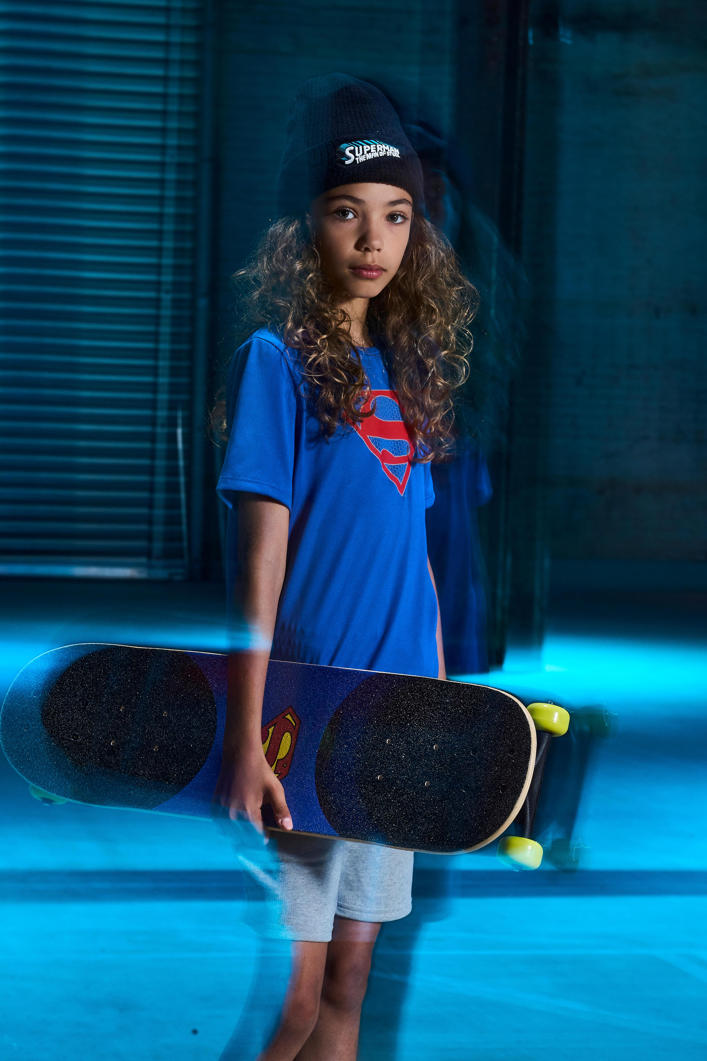 Skateboard bambini 3-7 anni PLAY 120 SUPERMAN 15/16