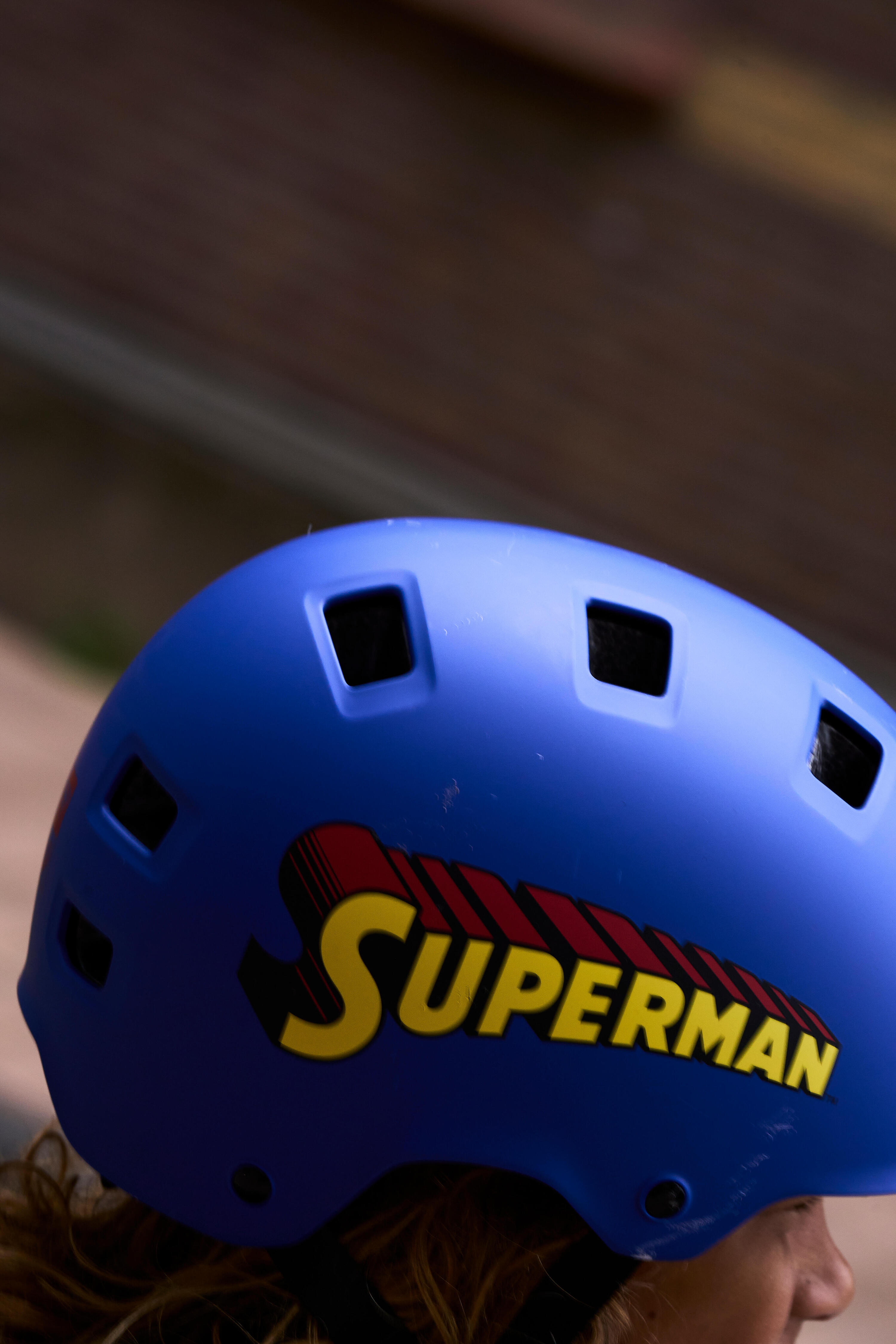 Helm für Inliner, Skateboard, Scooter MF500 Superman Edition 13/19