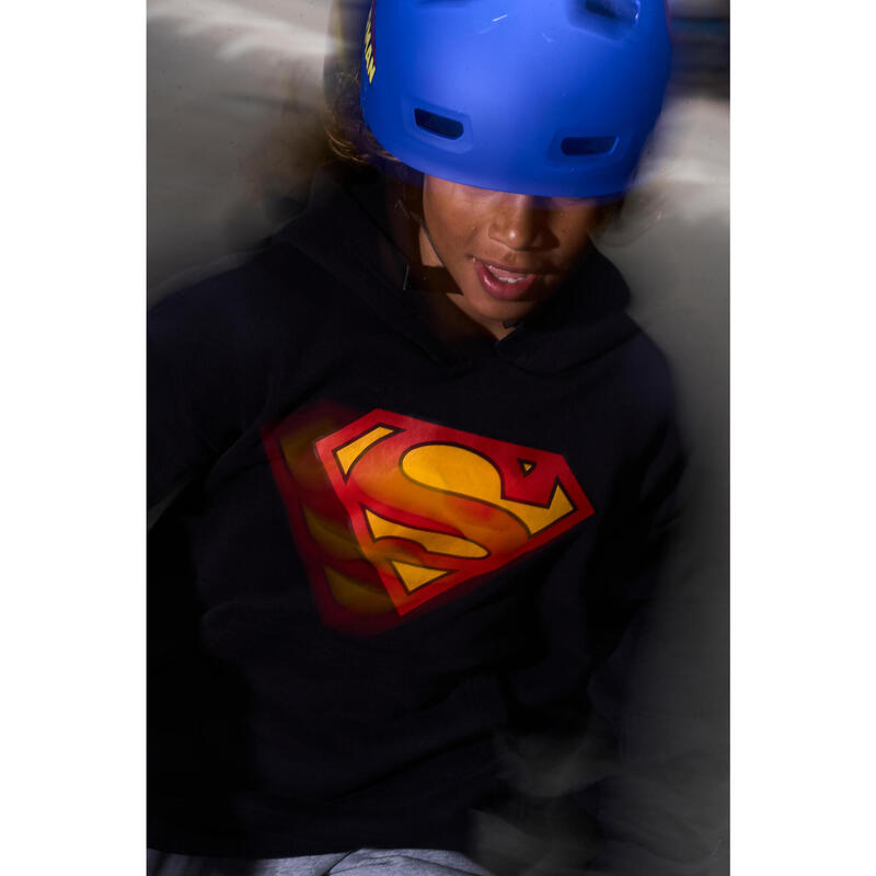 Cască Role/Skateboard/Trotinetă MF500 Gri Ediție Superman
